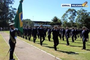 Turma 2015 na Cerimônia de Juramento à Bandeira. (Foto: Al. Alessandro/ Jornal Pelicano)