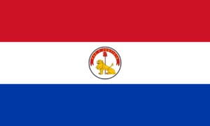 Verso da bandeira do Paraguai (Foto: Google Imagens)