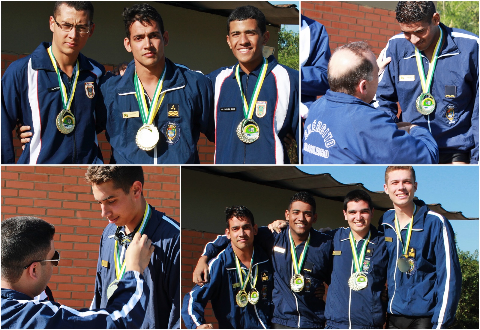 Atletas da EFOMM conquistam 6 medalhas na MercaEx. (Foto: PON Alessandro / Jornal Pelicano)